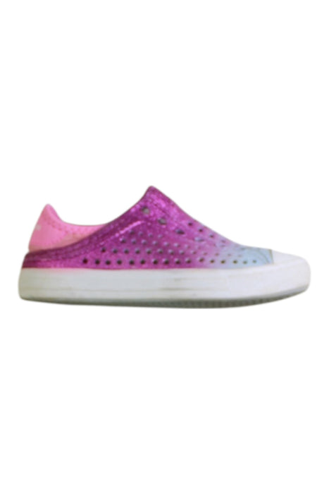A Multicolour Sneakers from Skechers in size 6T for girl. (Front View)