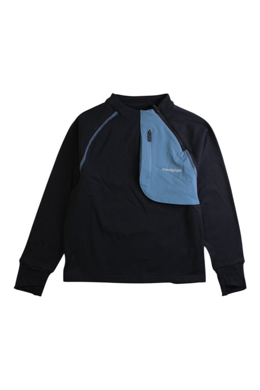 A Black Active Tops from Moody Tiger in size 4T for boy. (Front View)