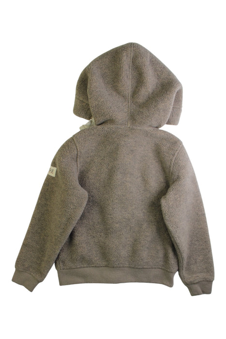 A Grey Lightweight Jackets from Aigle in size 6T for boy. (Back View)