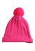 A Pink Winter Hats from Seed in size 6T for girl. (Front View)