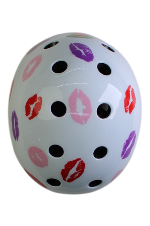 A Multicolour Helmets from Melon in size 6T for girl. (Front View)