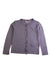 A Purple Cardigans from Bonpoint in size 4T for girl. (Front View)