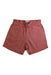 A Red Shorts from Bonpoint in size 4T for girl. (Front View)