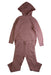 A Pink Pants Sets from Bonpoint in size 4T for girl. (Front View)