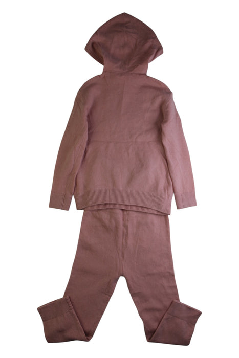 A Pink Pants Sets from Bonpoint in size 4T for girl. (Back View)