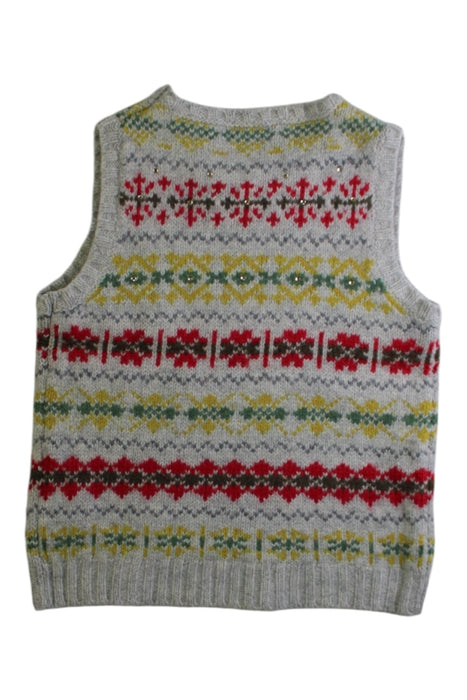 A Multicolour Knit Sweaters from Bonpoint in size 4T for girl. (Back View)