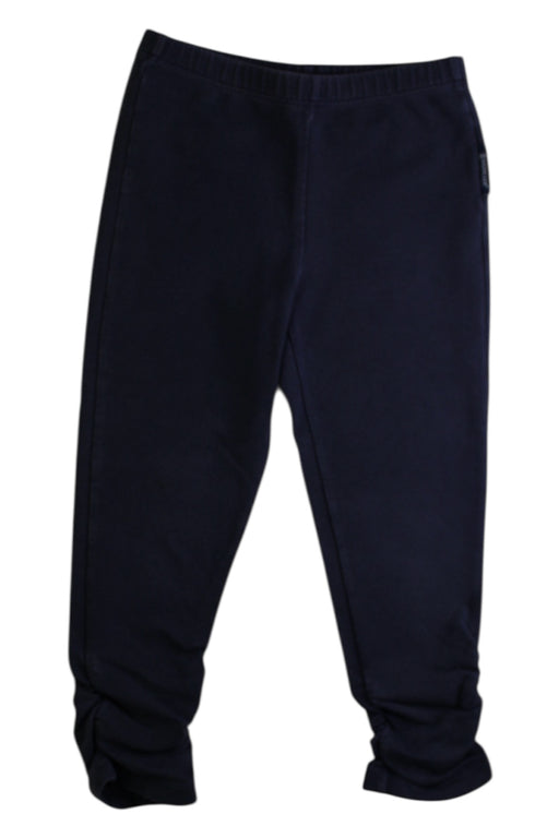 A Navy Leggings from Moncler in size 4T for girl. (Front View)