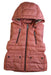 A Pink Outerwear Vests from Burberry in size 4T for girl. (Front View)