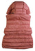 A Pink Outerwear Vests from Burberry in size 4T for girl. (Back View)