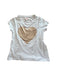 A White Short Sleeve T Shirts from Seed in size 12-18M for girl. (Front View)