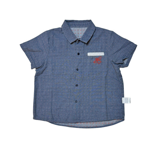 A Blue Short Sleeve Shirts from Dior in size 2T for boy. (Front View)
