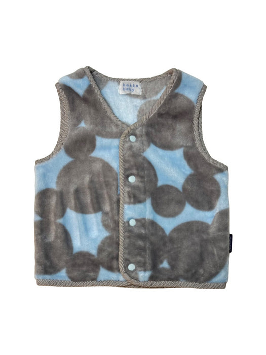 A Blue Sweater Vests from Hakka in size 12-18M for boy. (Front View)