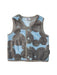 A Blue Sweater Vests from Hakka in size 12-18M for boy. (Front View)