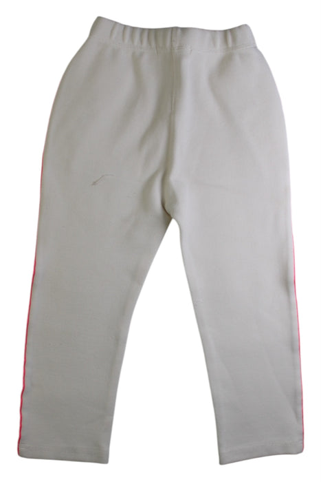 A White Casual Pants from Bonpoint in size 4T for girl. (Back View)