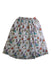 A Multicolour Long Skirts from Velveteen in size 4T for girl. (Back View)