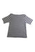 A White Short Sleeve Tops from Petit Bateau in size 4T for girl. (Back View)