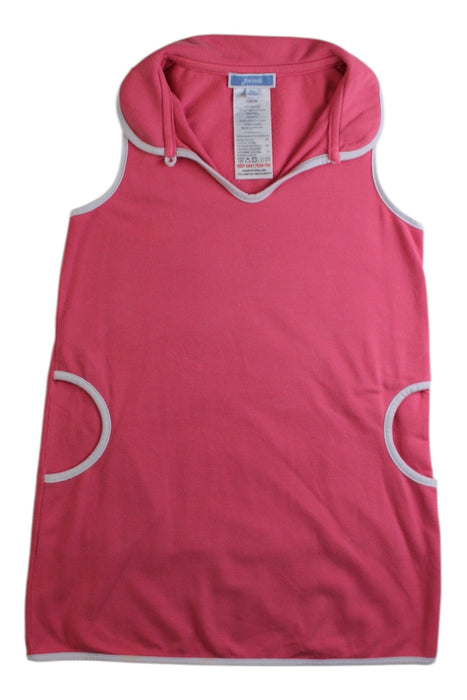 A Pink Sleeveless Dresses from Jacadi in size 4T for girl. (Front View)