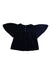 A Black Short Sleeve Tops from Velveteen in size 4T for girl. (Back View)