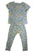 A Multicolour Pyjama Sets from Petit Bateau in size 4T for girl. (Back View)