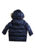 A Navy Puffer/Quilted Coats & Outerwear from Burberry in size 4T for girl. (Back View)