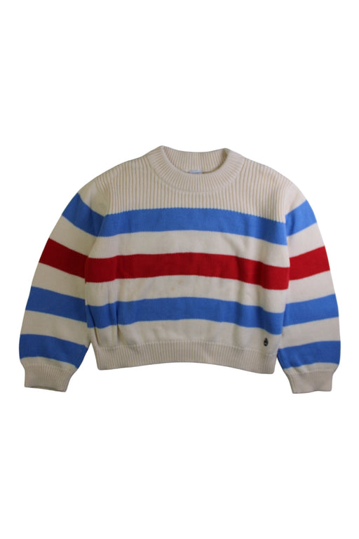 A Multicolour Knit Sweaters from Petit Bateau in size 6T for boy. (Front View)