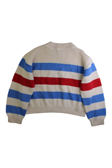 A Multicolour Knit Sweaters from Petit Bateau in size 6T for boy. (Back View)