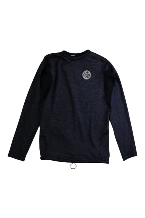 A Navy Rash Guards from Rip Curl in size 8Y for boy. (Front View)