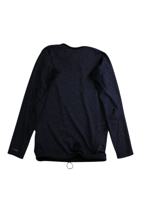 A Navy Rash Guards from Rip Curl in size 8Y for boy. (Back View)