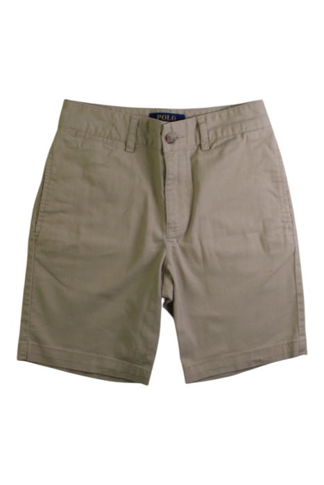 A Beige Shorts from Polo Ralph Lauren in size 8Y for boy. (Front View)
