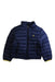 A Navy Puffer/Quilted Jackets from Polo Ralph Lauren in size 3T for boy. (Front View)
