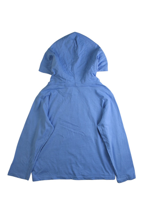 A Blue Hooded Sweatshirts from Polo Ralph Lauren in size 5T for boy. (Back View)