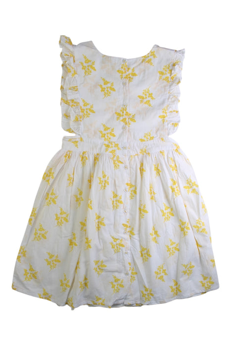 A White Sleeveless Dresses from Kidsagogo in size 8Y for girl. (Back View)