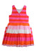 A Multicolour Sleeveless Dresses from Jacadi in size 8Y for girl. (Back View)