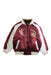 A Burgundy Lightweight Jackets from Air Jordan in size 6T for boy. (Front View)