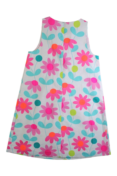 A Multicolour Sleeveless Dresses from Jacadi in size 8Y for girl. (Back View)