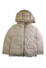 A Beige Puffer/Quilted Coats & Outerwear from Moncler in size 8Y for girl. (Front View)