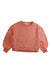 A Peach Crewneck Sweatshirts from Chloe in size 4T for girl. (Front View)