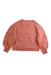 A Peach Crewneck Sweatshirts from Chloe in size 4T for girl. (Back View)