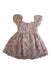 A Pink Short Sleeve Dresses from Rare Editions in size 4T for girl. (Back View)