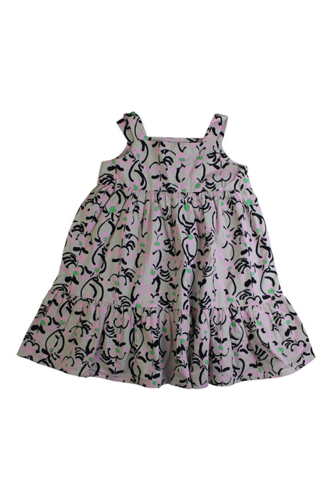 A Multicolour Sleeveless Dresses from Marimekko in size 2T for girl. (Back View)