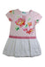 A Multicolour Short Sleeve Dresses from Hakka in size 2T for girl. (Front View)