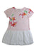 A Multicolour Short Sleeve Dresses from Hakka in size 2T for girl. (Back View)