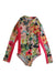 A Multicolour Swimsuits from Molo in size 6T for girl. (Front View)