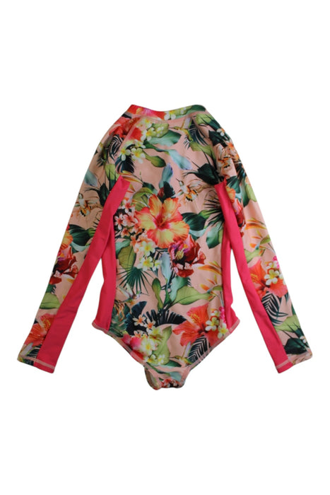 A Multicolour Swimsuits from Molo in size 6T for girl. (Back View)