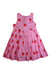 A Pink Sleeveless Dresses from Jacadi in size 4T for girl. (Front View)