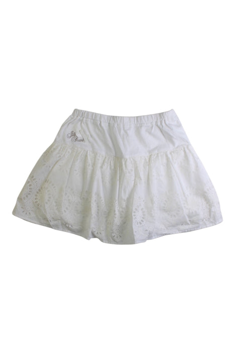 A White Short Skirts from Jill Stuart in size 7Y for girl. (Front View)