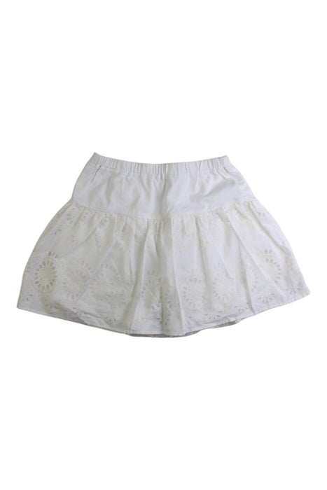 A White Short Skirts from Jill Stuart in size 7Y for girl. (Back View)