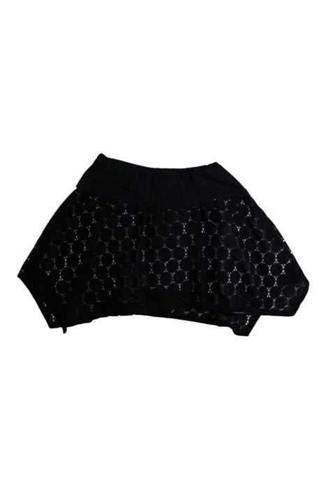 A Black Short Skirts from Anna Sui in size 10Y for girl. (Back View)