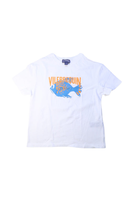 A White Short Sleeve T Shirts from Vilebrequin in size 6T for boy. (Front View)