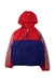 A Red Lightweight Jackets from Moncler in size 10Y for boy. (Front View)
